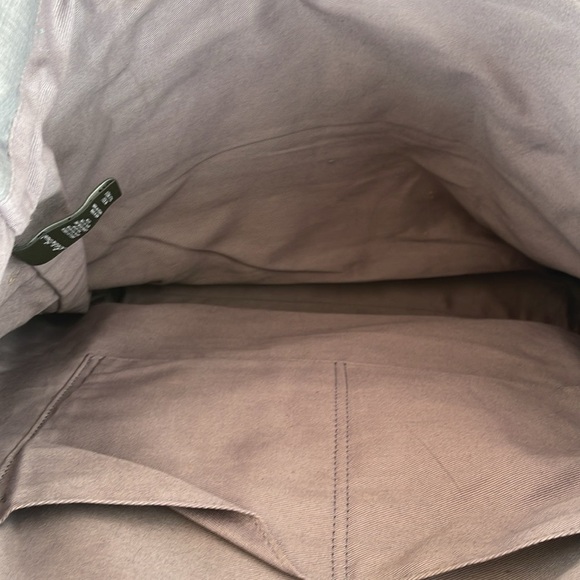 Eddie Bauer Puffer and Wool Tote Bag Travel Overnight Quilted - Picture 4 of 6